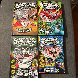 Captain Underpants Kids Book Set